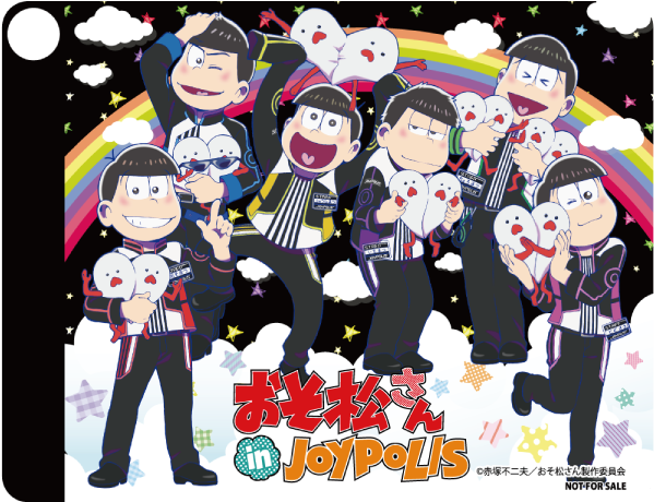 おそ松さん in JOYPOLISオリジナルパスポートノベルティパスケースのイメージ