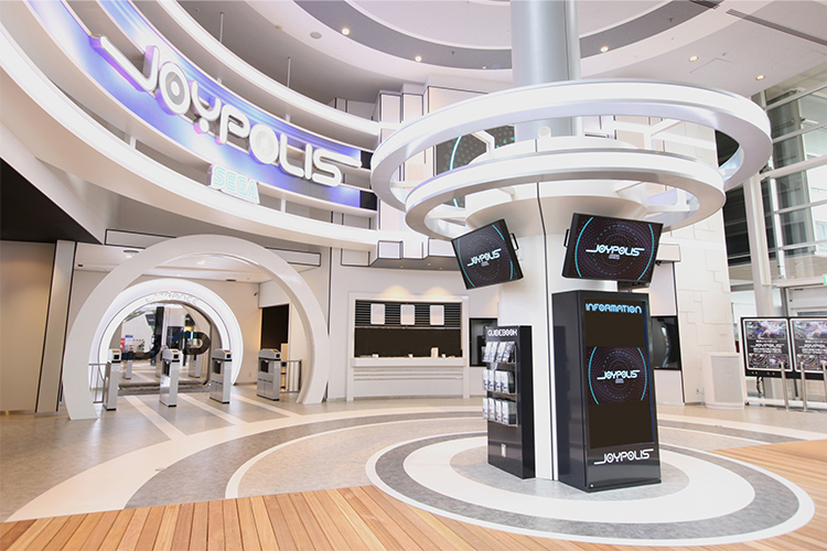 東京ジョイポリスエントランスの写真