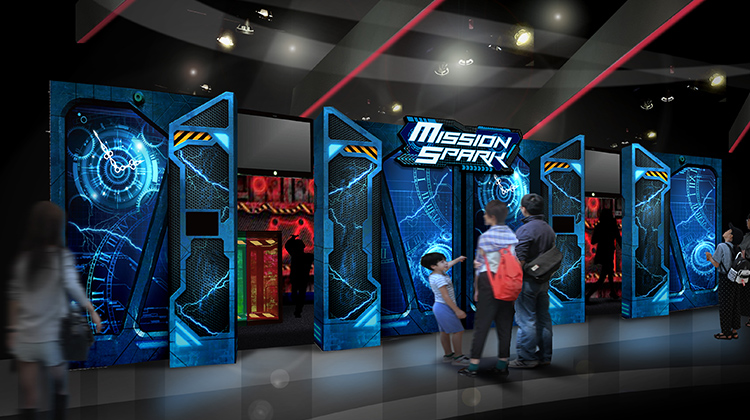 アトラクション MISSION SPARKのイメージ写真