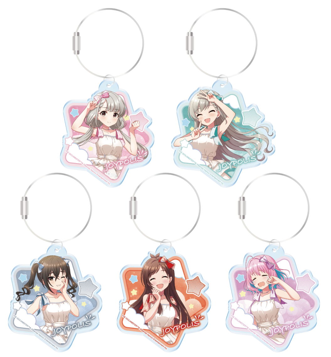 ワイヤーアクリルキーホルダー（全5種）のイメージ画像