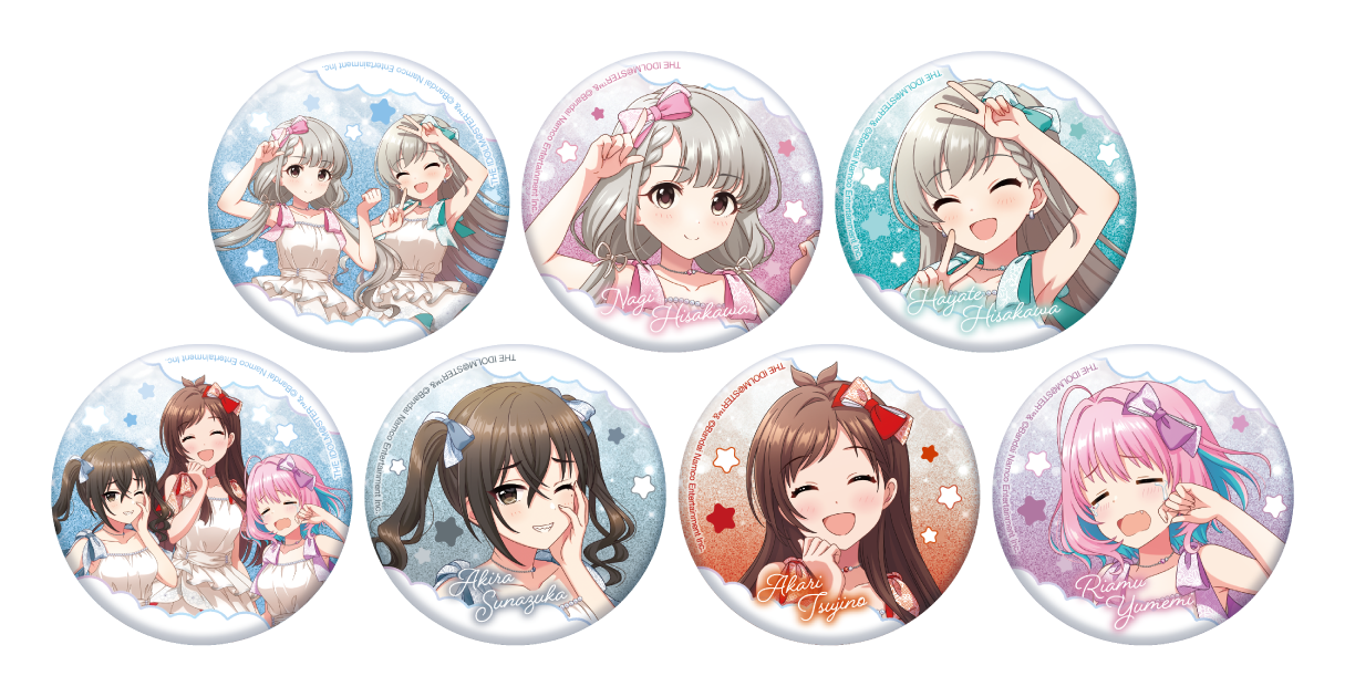 トレーディング缶バッジ（全7種）のイメージ画像