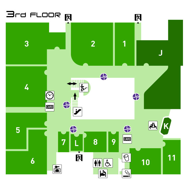 3rd Floorのマップ