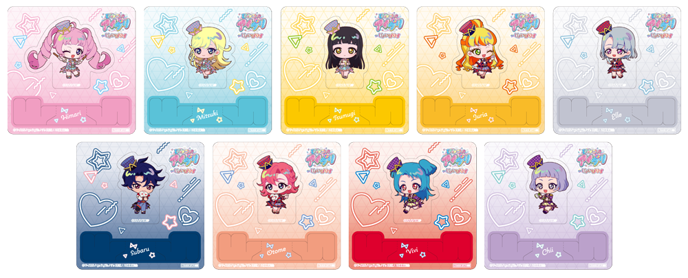 トレーディングスタンド付きクリアしおりのイメージ画像