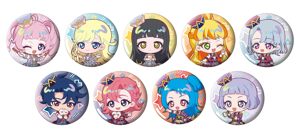 レーディングホログラム缶バッジのイメージ画像