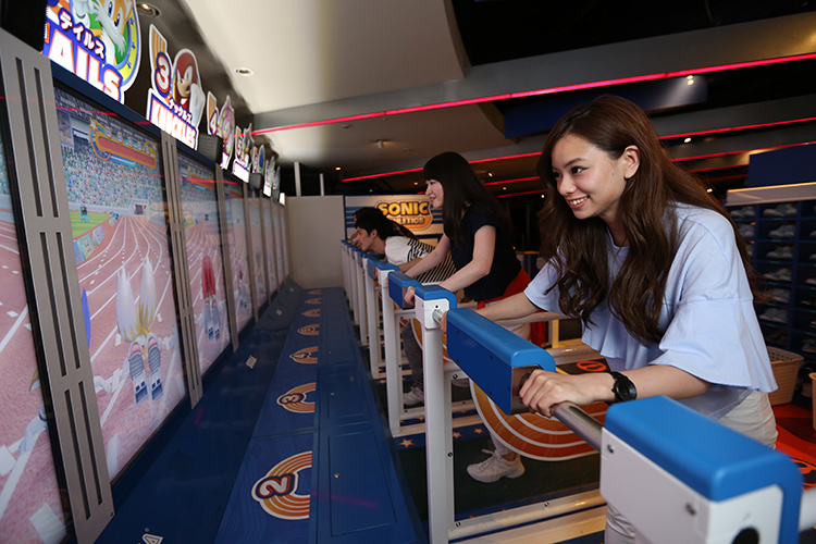 アトラクション『ソニック アスレチックス』写真