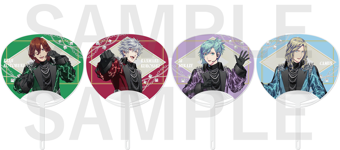 ミニうちわ4種の画像