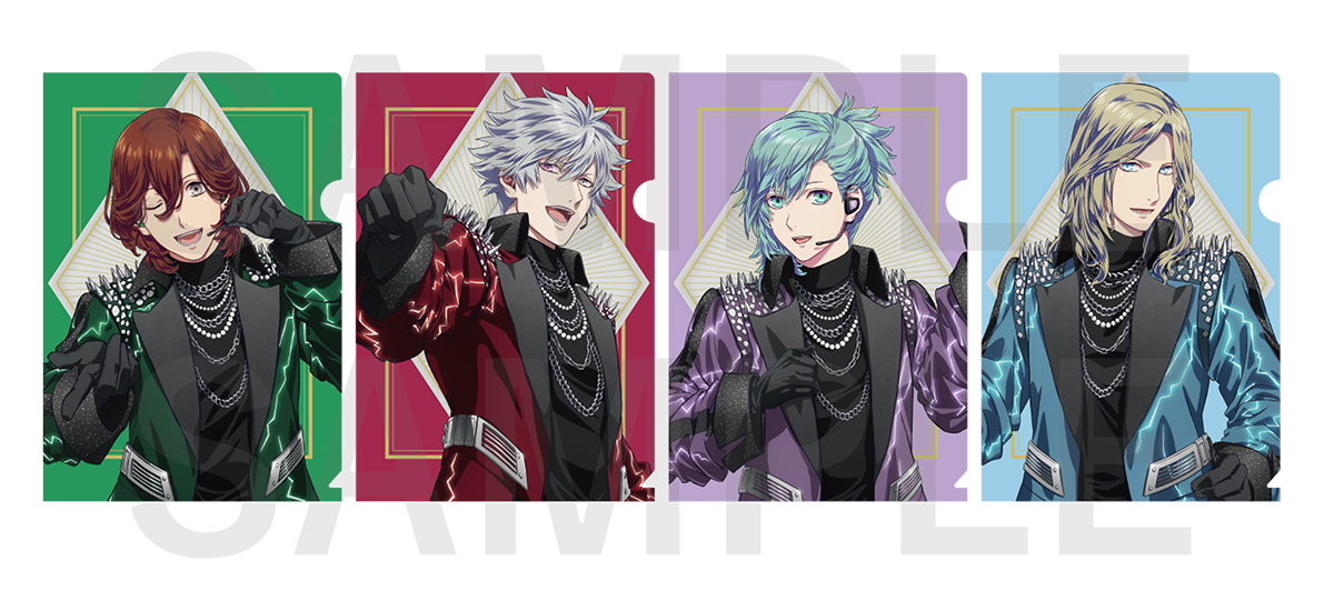 トレーディングA5クリアファイル4種の画像