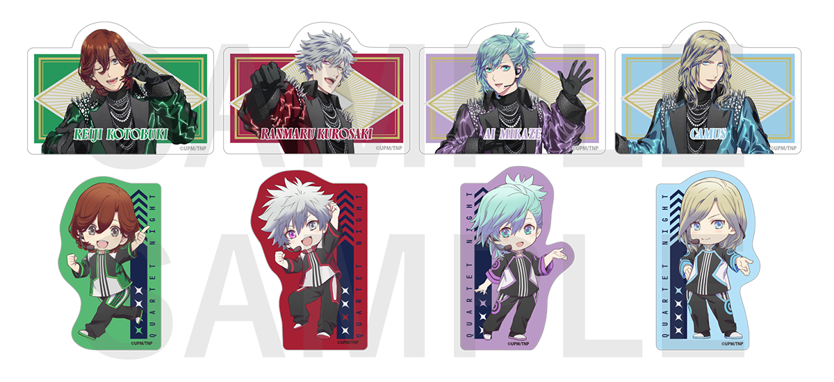 トレーディングステッカー8種の画像