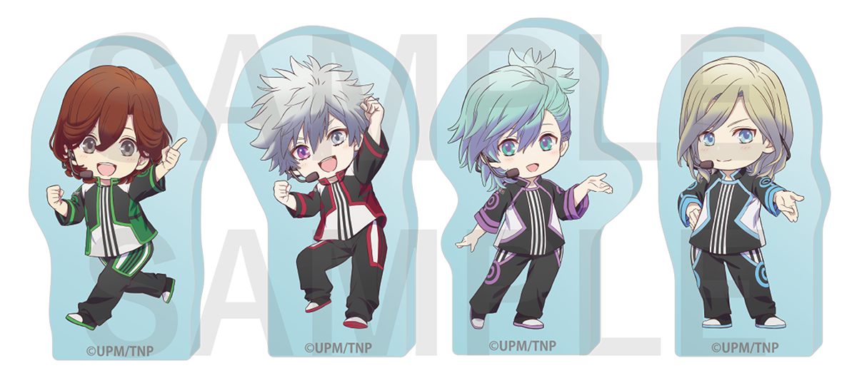 トレーディング缶バッジ4種の画像