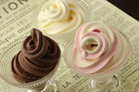 Soft-serve ice cream
